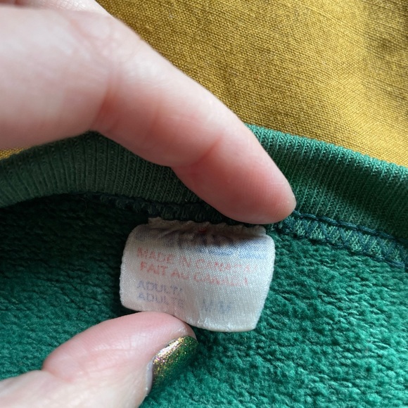 Vintage green crewneck Norfolk County Fair - Picture 2 of 3